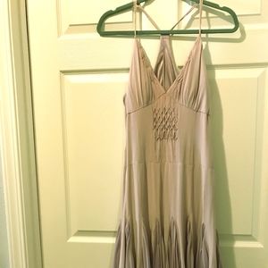 Sue Wong lavender silk dress